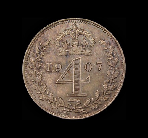 Edward vii 1907 silver - vii,