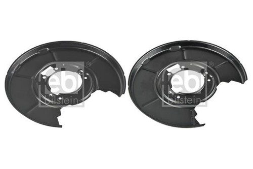 Pair brake cover back - brake, plate