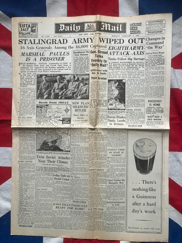 Ww2 newspaper copy - newspaper,