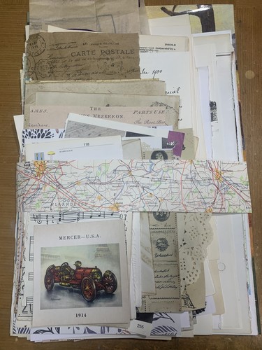 Large junk journal - , papers