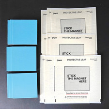 9x Displate Magnets Wall Mount for Metal Posters - 9 Magnets + Stickers [Set]