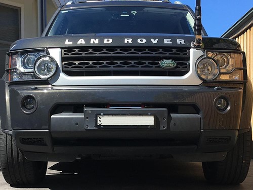 Discreet winch bumper - bumper, (black)