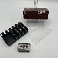 Phillips Mini-Cassette 2 Tapes LFH0003/00 2 X 15 Min Box of 5