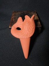 Lovely Unglazed Terracotta Fish  House Plant Watering Spike