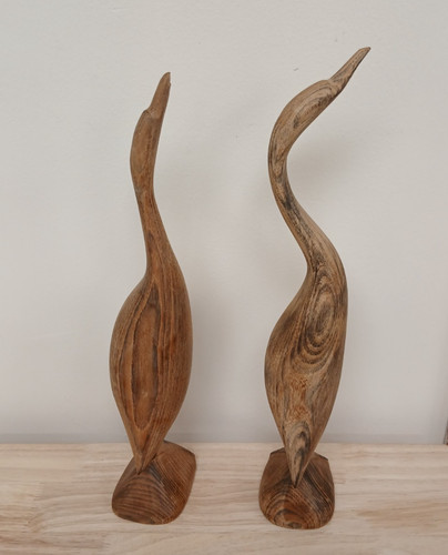 Pair vintage signed hand - vintage,
