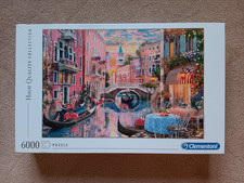 Clementoni Jigsaw Puzzle 6000  piece Venice Evening Sunset  