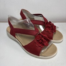 Hotter 'Hannah' Red Nubuck