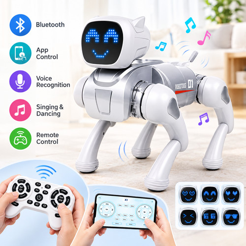 Robot dog voice command - ai,