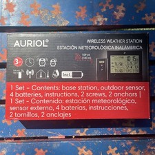 Auriol wireless weather - auriol,