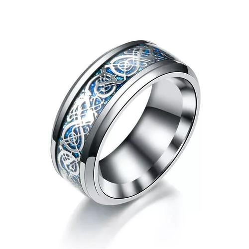Pair rings 8mm titanium - of,