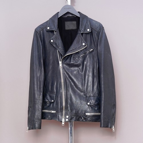 All saints leather jacket - saints,