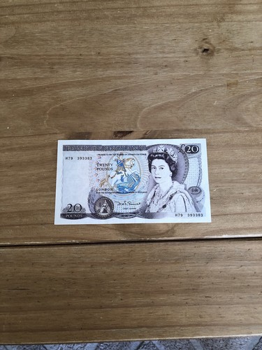 1x20 pound bank england - pound, of