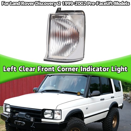 Clear front left indicator - clear,