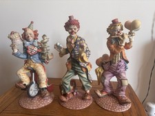 Leonardo Clown Figurines Collectible Vintage