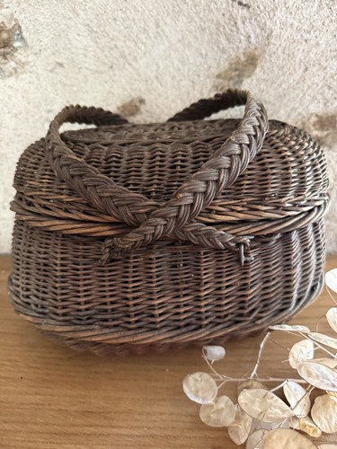 French vintage wicker - vintage, bressan