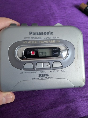 Panasonic e10v radio tape - rq-e10v,