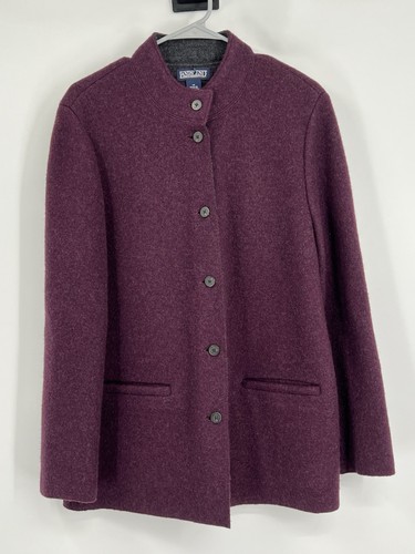 Boiled wool jacket women size - wool,
