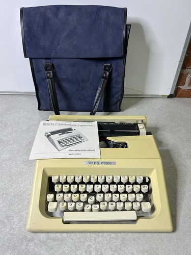 Boots pt500 typewriter - pt500,