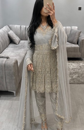 Elegant silver grey