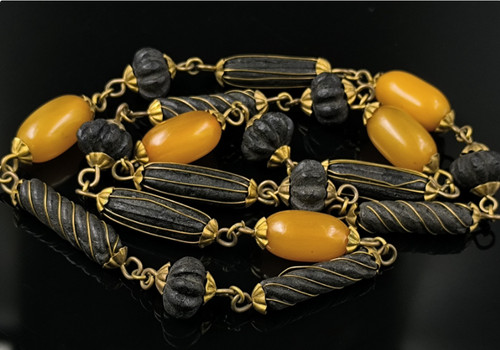 Vintage butterscotch amber - butterscotch,