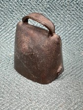Vintage iron goat bell, 2.25 inches high