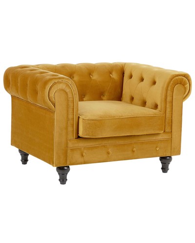 Armchair chesterfield velvet - armchair,
