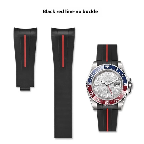 Curved end rubber - rubber, watch