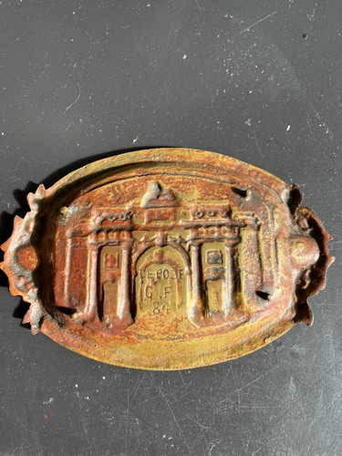 Ww1 brass ashtray menin gate - ww1,