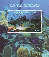 MARINE LIFE TROPICAL FISH OCEAN SEA CREATURE 2015 MNH STAMP SHEETLET