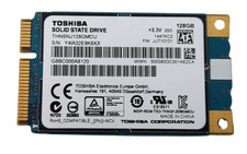 Toshiba THNSNJ128GMCU 128GB mSATA SSD Solid State Drive 80%-89% Health