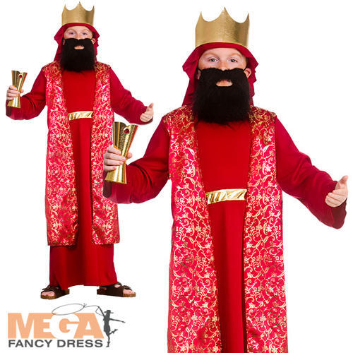 Red wise man - red, boys