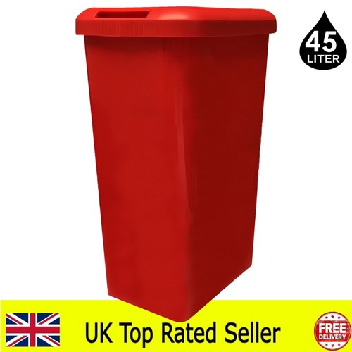 Red kitchen bin rectangle - kitchen,