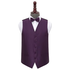 Mens Boys Waistcoat Bow Tie