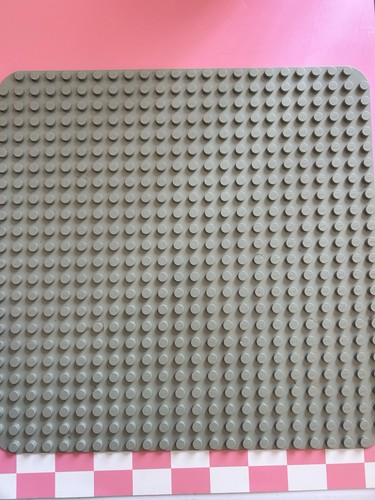 Lego duplo grey baseplate - grey,