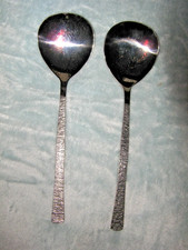 2 Vintage Viners 'Studio' Serving spoons 21cm