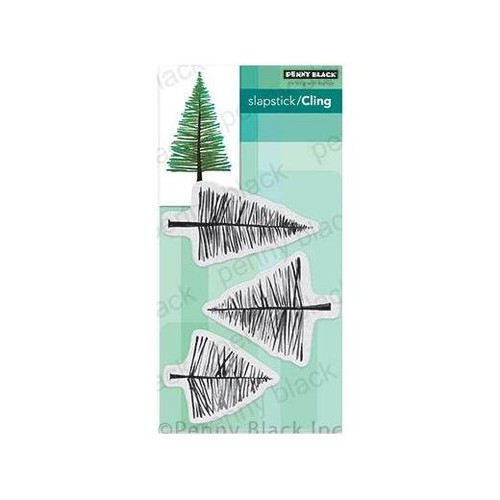 Penny black cling rubber - black,
