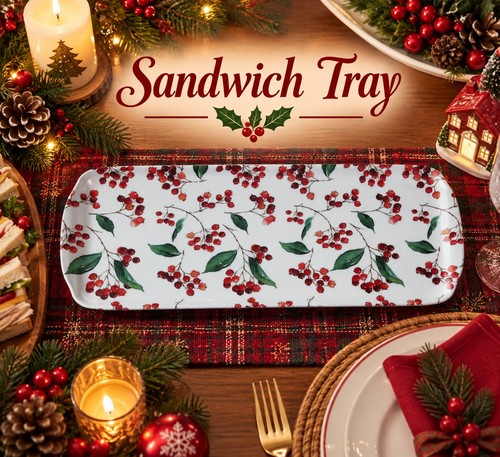 Melamine sandwich tray - sandwich, in