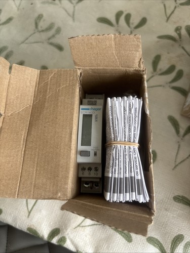 Hager ecr140d kwh meter - hager,