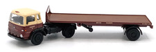 EFE Bedford TK Artic Flatbed British Rail  1/76 Diecast Model 22201 In Box