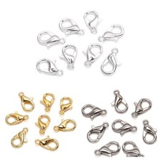 50 Lobster Clasps Trigger 12mm