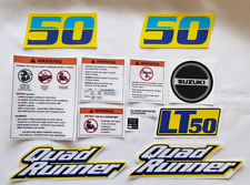 SUZUKI LT50 DECALS GRAPHICS