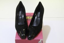  EU VANELI 'MAYRA' BLACK SUEDE