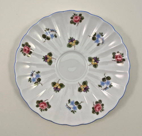 Shelley rosebud vintage fluted - rosebud,