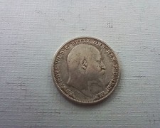 1902 Silver threepence in the