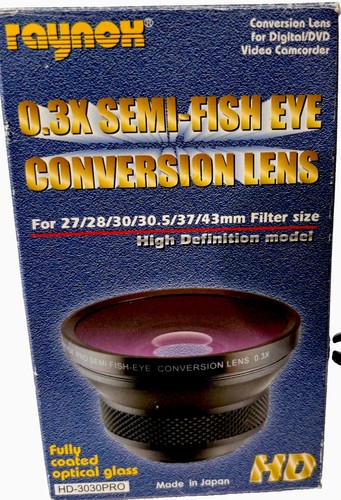 Raynox fish eye - raynox, conversion