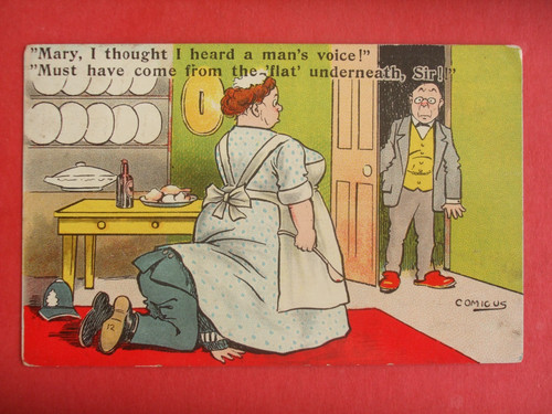Old comicus comic - old, policeman