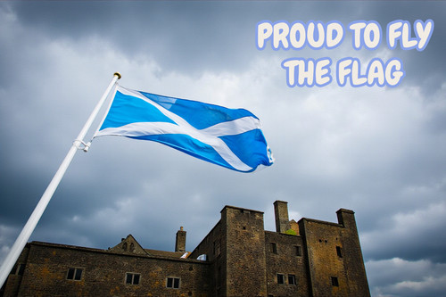 Scotland flag andrew - scotland, st.