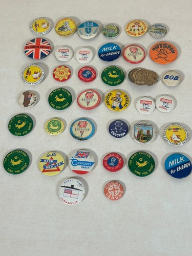 Vintage 1960s advertising pin - 1960s,