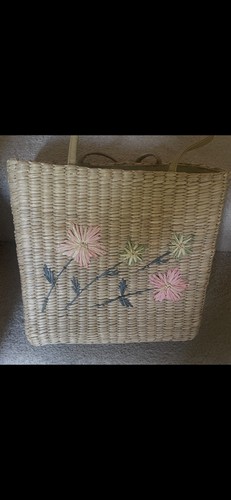 New straw bag - with,