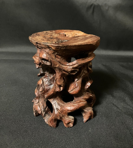 Japanese display wood stand - japanese,